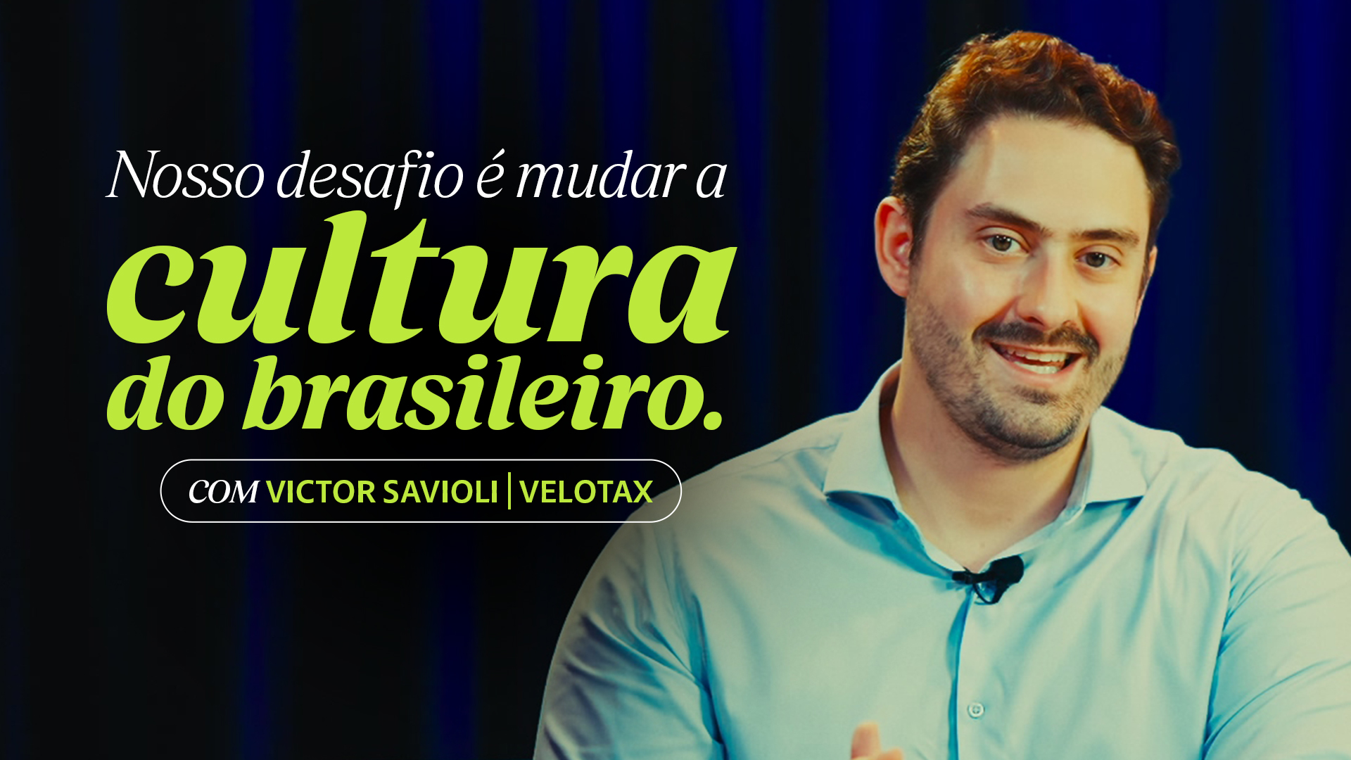 Cofundador do Velotax com aspas "Nosso desafio é mudar a cultura do brasileiro"