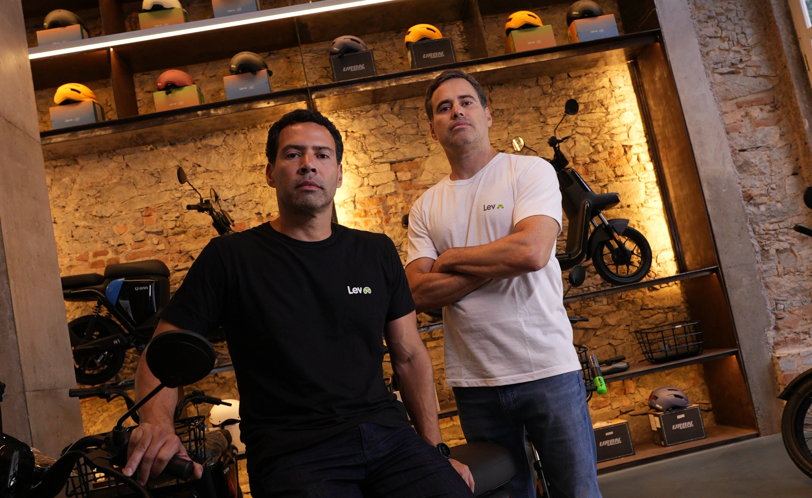 Fundadores da LEV Bicicletas Elétricas