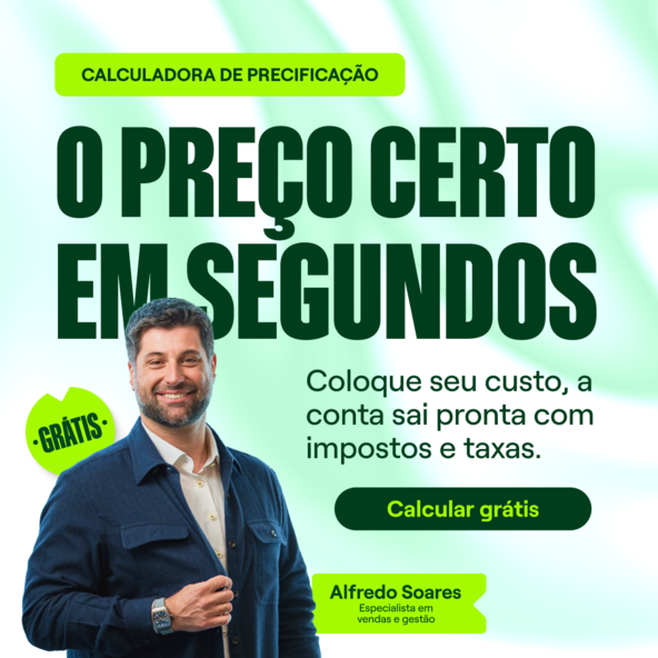 Banner Calculadora de Precificação